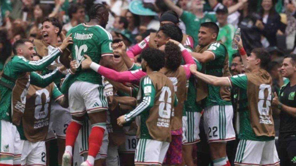 Julian Quinones anotó el primer gol de México