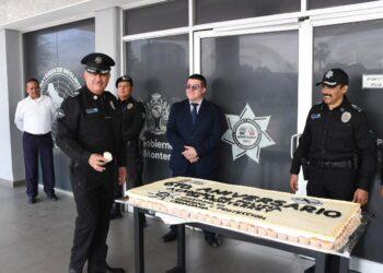 Academia de Policía de Monterrey festeja su sexto aniversario