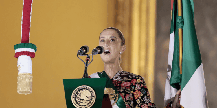 Sheinbaum dio el Grito de Independencia - El Diario NL