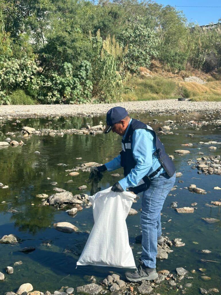 Mega Jornada de Limpieza del Río Pesquería retira 2.5 toneladas de residuos