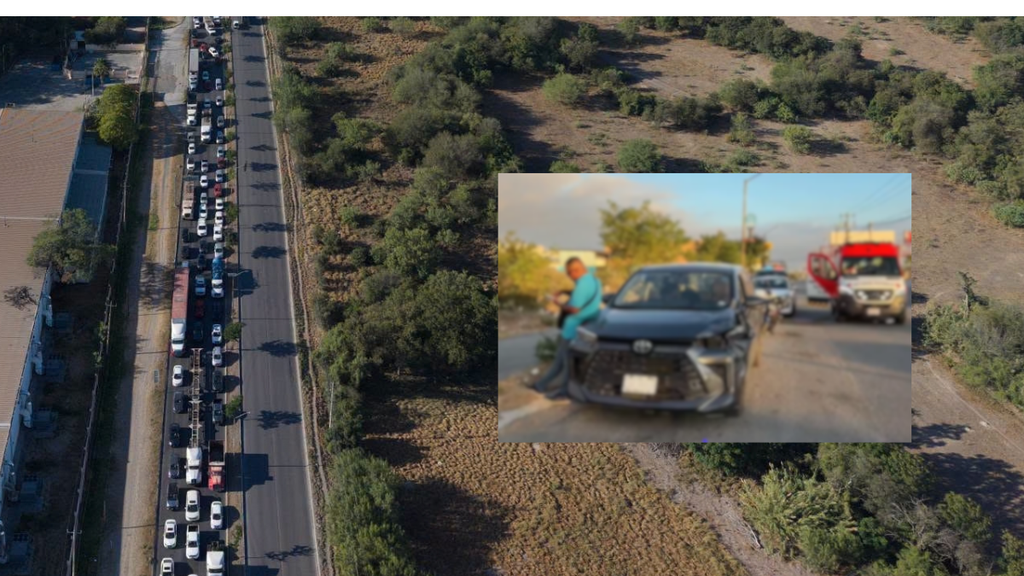 Accidente en la carretera Apodaca