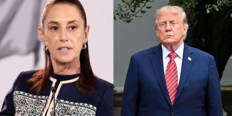 SHEINBAUM Y TRUMP DIALOGAN SOBRE COMERCIO Y SEGURIDAD