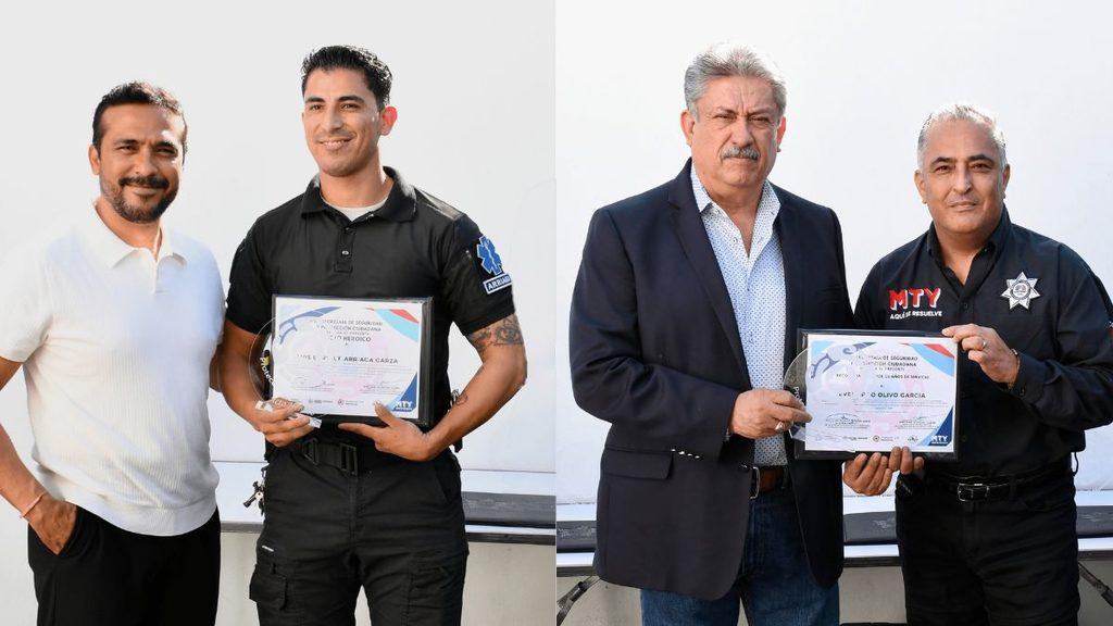 Homenaje a rescatistas de Monterrey 